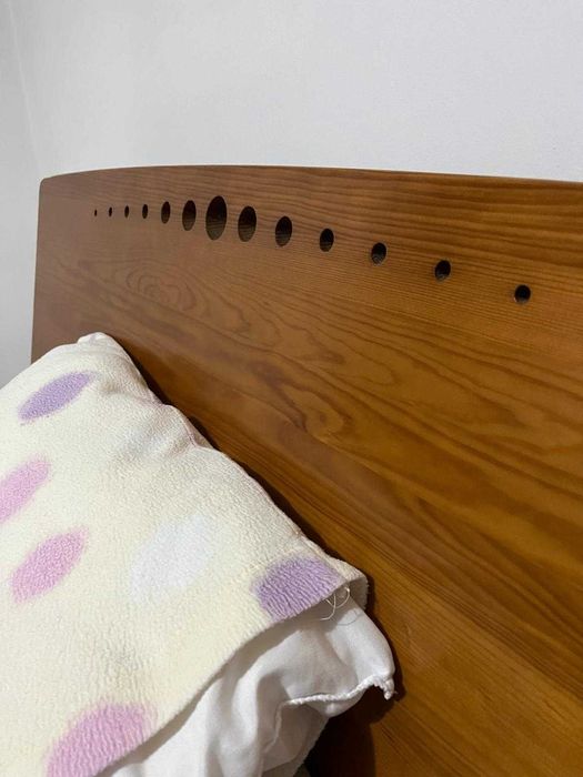 Cama Individual + Cabeceira em bom estado