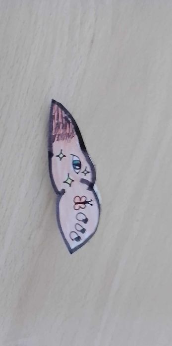 Smok z papieru na palec