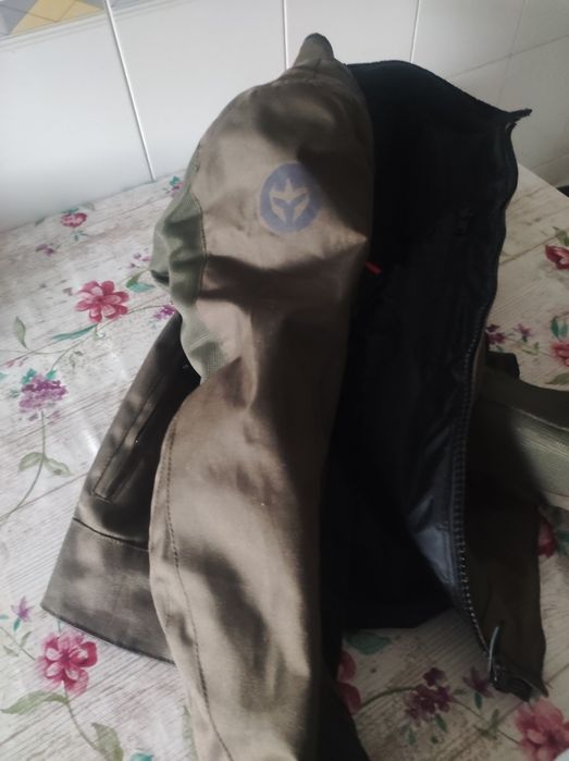 Casaco Motard Armure de senhora verde oliva tamanho M -38