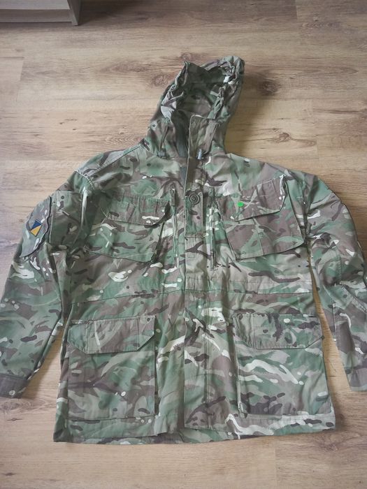 Bluza na ryby lub do lasu brytyjskie MTP windproof
