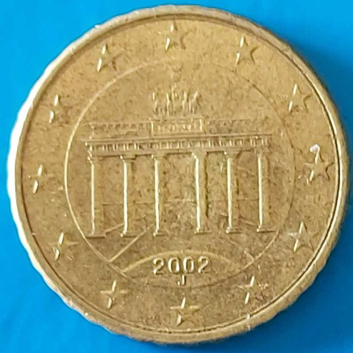 10 Cêntimos de 2002 Letra J da Alemanha