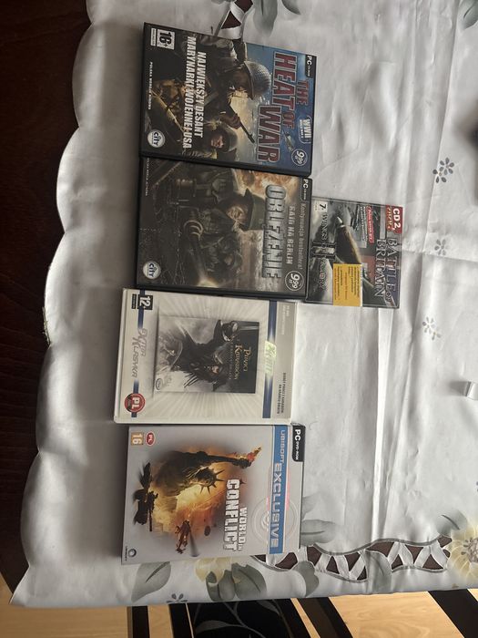 Gry na pc na płyte ceny w opisie!!