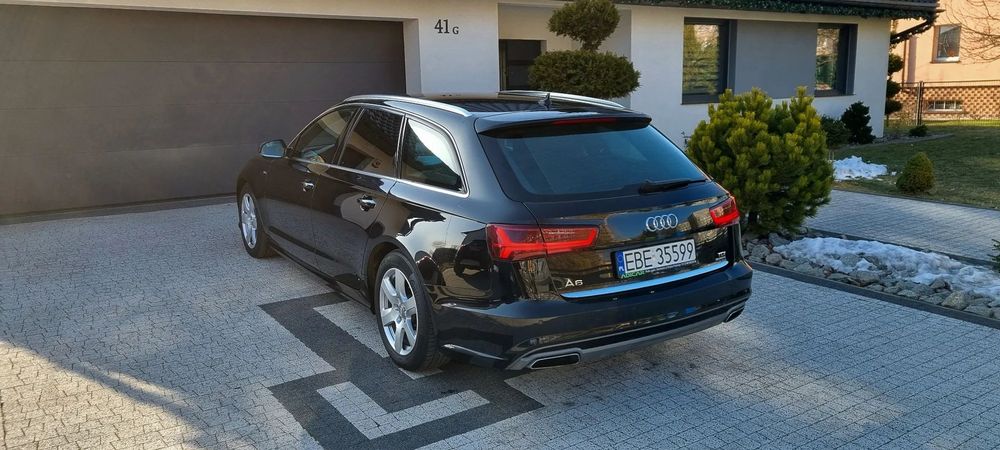 Audi A6 Avant 3.0TDi 218KM 2015 rok 3xS-line guattro bose manetkiF1