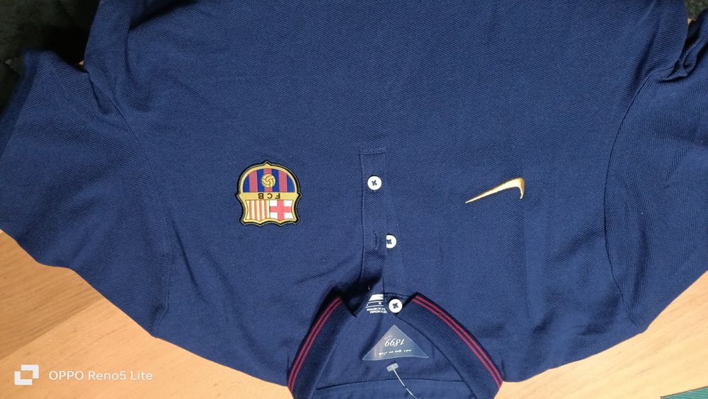 Koszulka sportowa polo klub FC Barcelona okazja