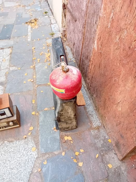 Turystyczna butla gazowa