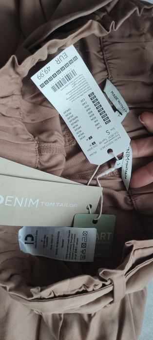 Spodnie Tom Tailor, rozm . S, Nowe