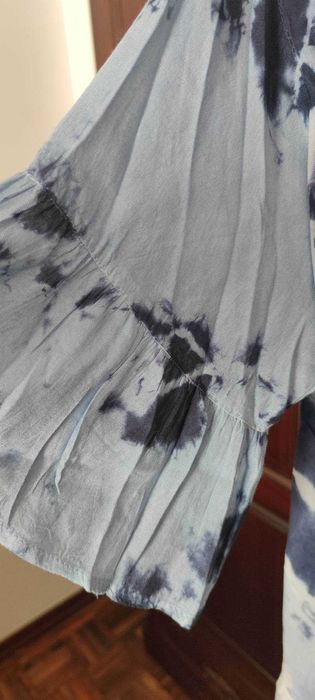 Blusa Azul Traçada XL