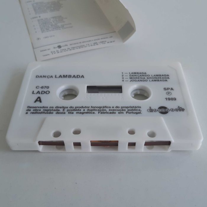 Cassete Áudio Original Colectânea - Camuta ( Toy ) Dança Lambada