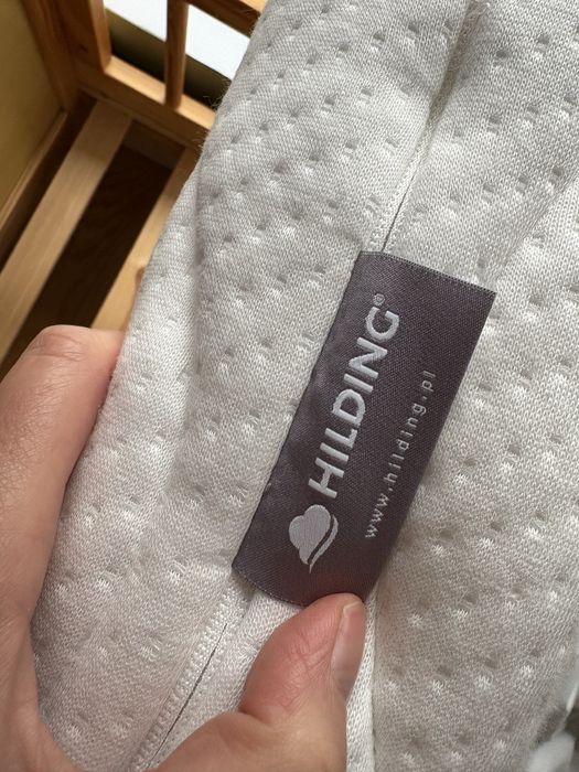 Łóżko sosnowe i materac Hilding Dobranocka 70x140 bliźniaki