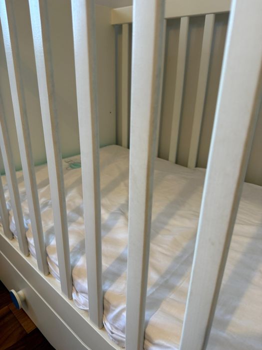 Berço bebé ikea branco