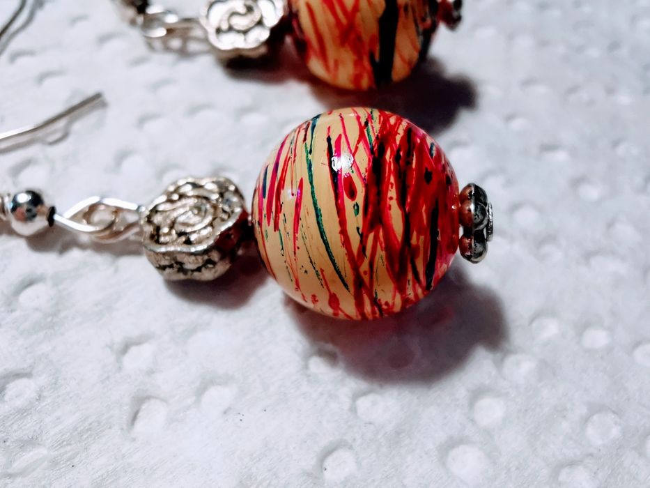Kolczyki hand made