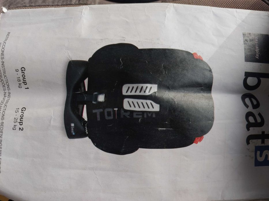 Cadeira auto criança grupo 1 e 2