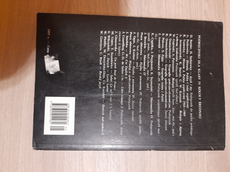 Stary podrecznik język polski