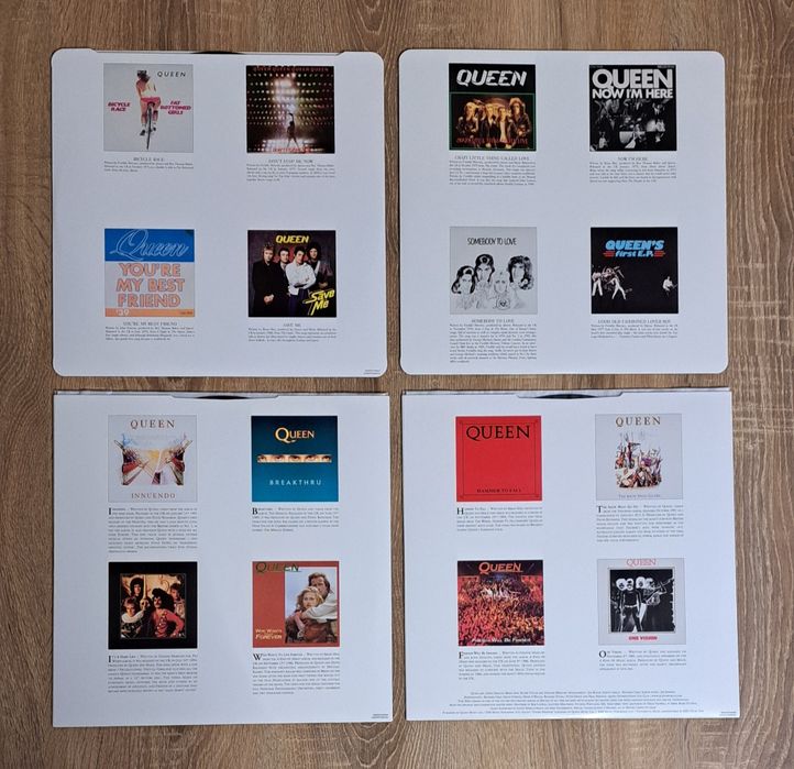 Queen - Greatest Hits I & II - 4LP - CZARNY WINYL VINYL