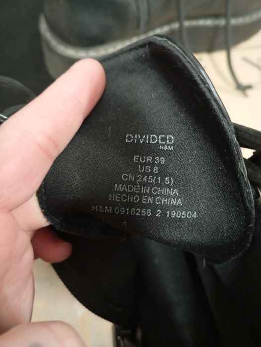 Buty Divided/glany