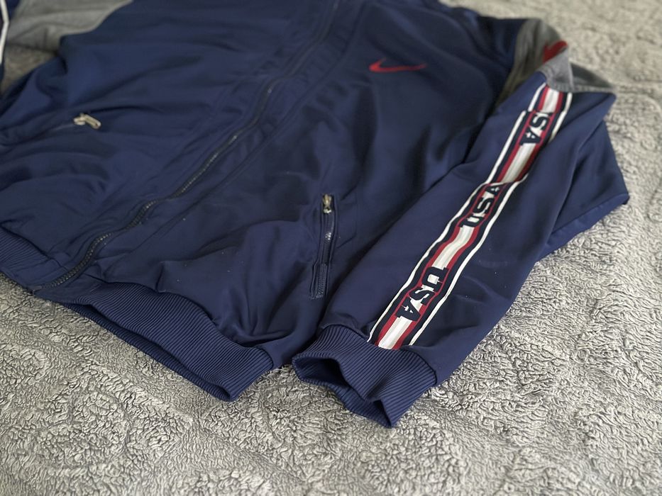 Sports jacket Vintage Nike USA with zipper