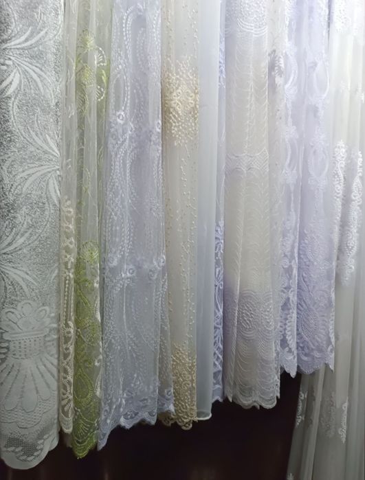 Продам тюлі, штори, арки