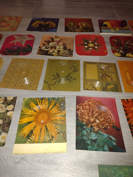 Stare pocztówki muzyczne dźwiękowe PRL lata '70