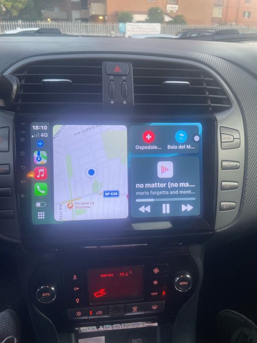 Rádio Fiat Bravo Android 14 com GPS (Novo)