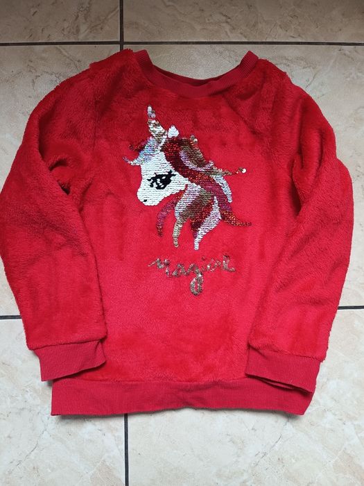Sweterek  z torebką H&M roz 110/116