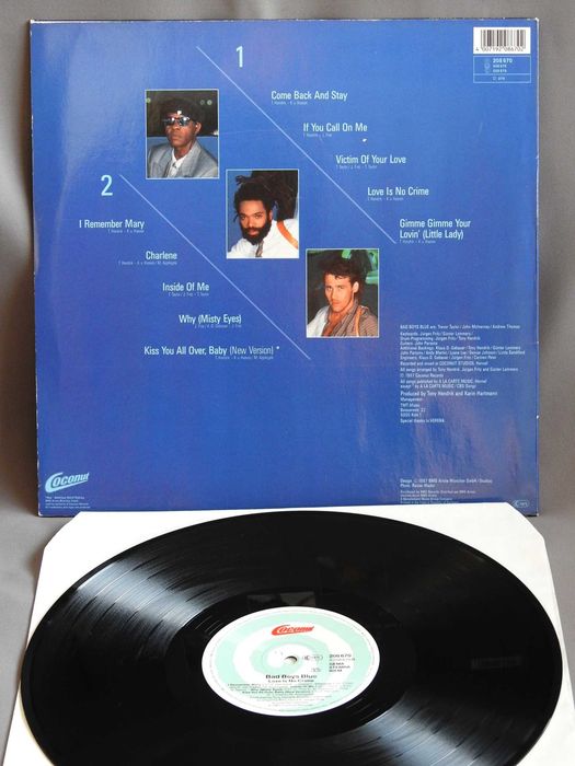 Bad Boys Blue Love Is No Crime ‎LP 1987 Europe Германия пластинка EX+