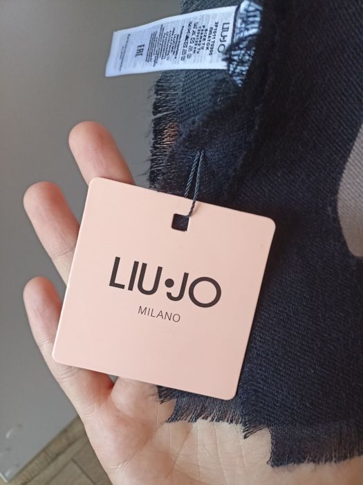 Szal szalik chusta Liu Jo by Milano nowy długi ciepły na jesień zimę