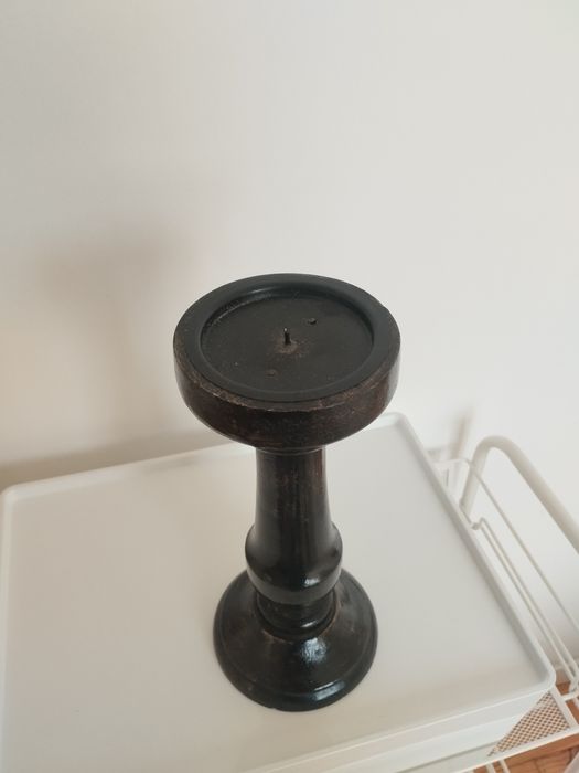 Castiçal de madeira