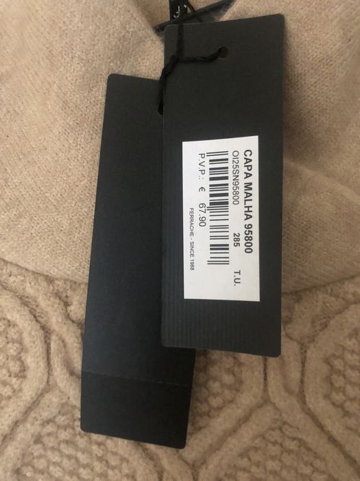 Capa Ferrache com etiqueta