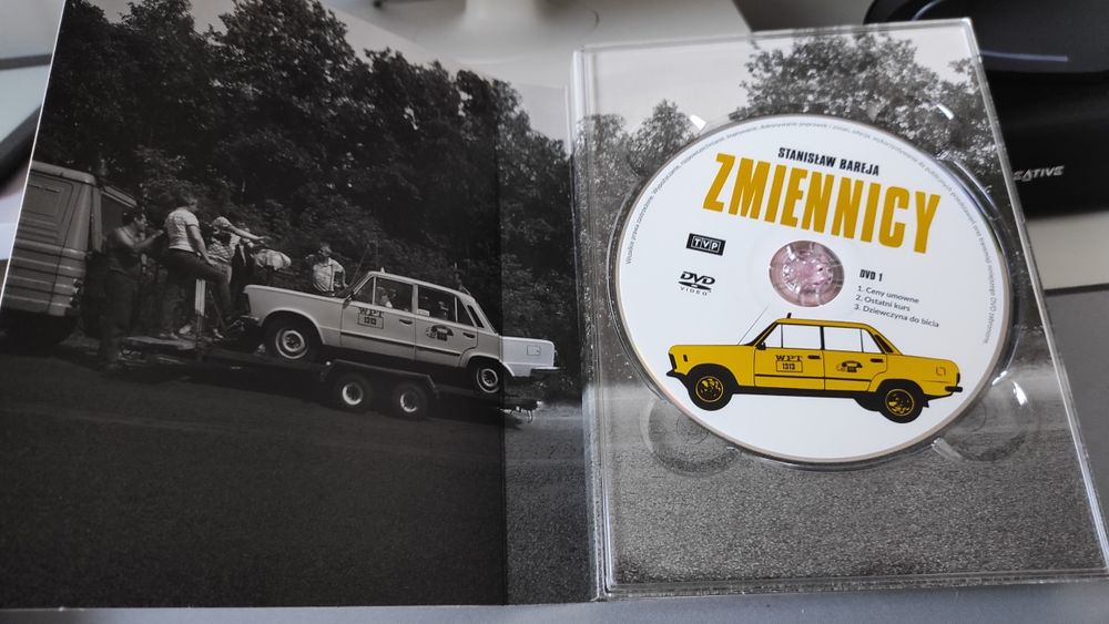 Zmiennicy 5x DVD Bareja - jak nowe