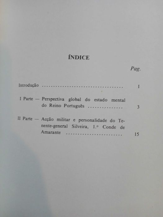 Livro Tenente-General Silveira (1º Conde de Amarante)