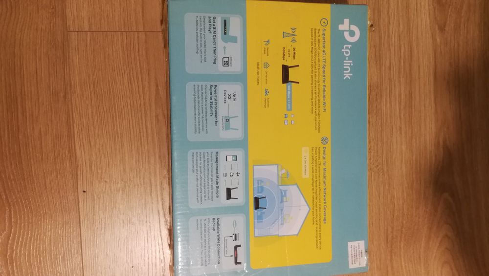 Router Wi-Fi TP Link TL MR6400