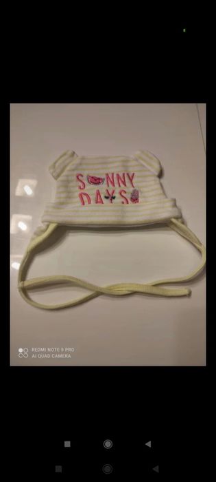 Czapka dla dziewczynki