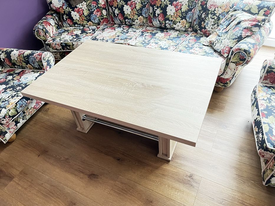 Stół rozkładany ława regulowana wysokość