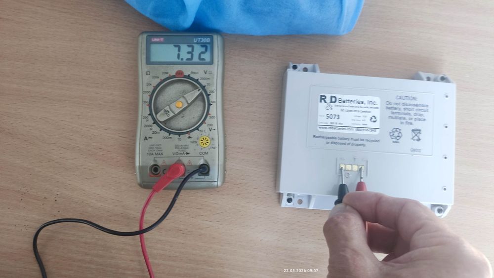 Аккумулятор 12v 4.3Ah (NiMH) модель 5073