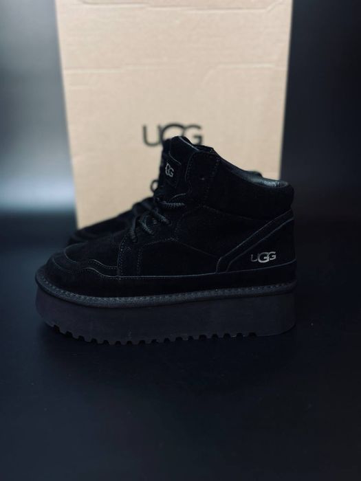 Купить угги черные / замшевые Ugg Lowmel Australia натуральная овчина