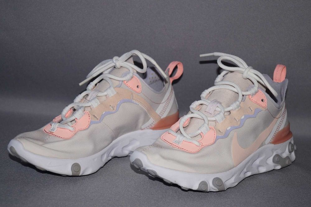Damskie buty Nike React elment 55 Pale Pink r. 36,5