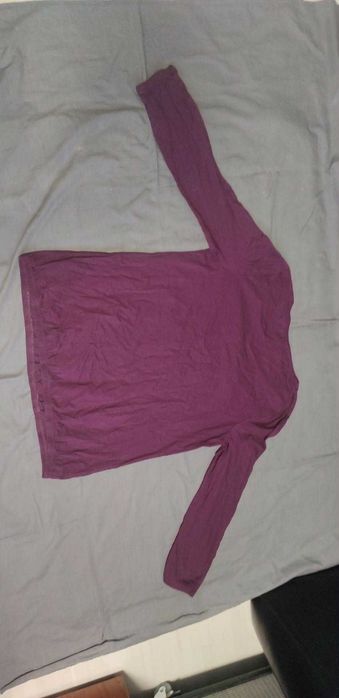 Bluzka damska fioletowa Bonprix rozmiar XXL