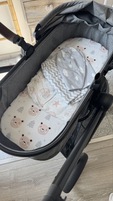 Carrinho de bebé maxi-cosi zelia s trio isofix base 360