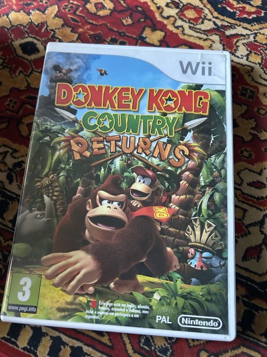 Donkey kong country returns nintendo wii