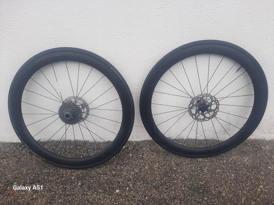 Rodas carbono de disco para campagnolo