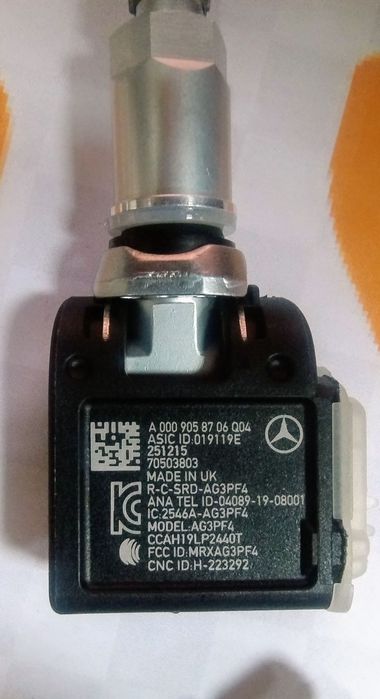 Датчики тиску (давления) в шинах Mercedes  A0009058706 A0009058413 A0009055619