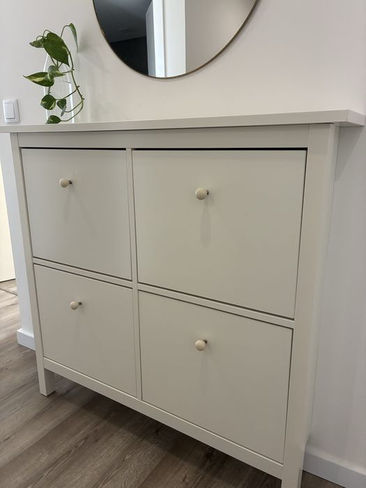 Sapateira branco perola