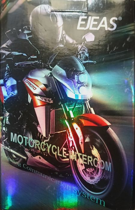 intercomunicador para capacete de mota da marca EJEAS V6 pro +6