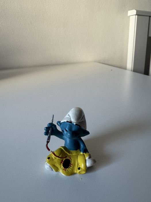 Vintage Smurf Alfaiate Schleich 1979