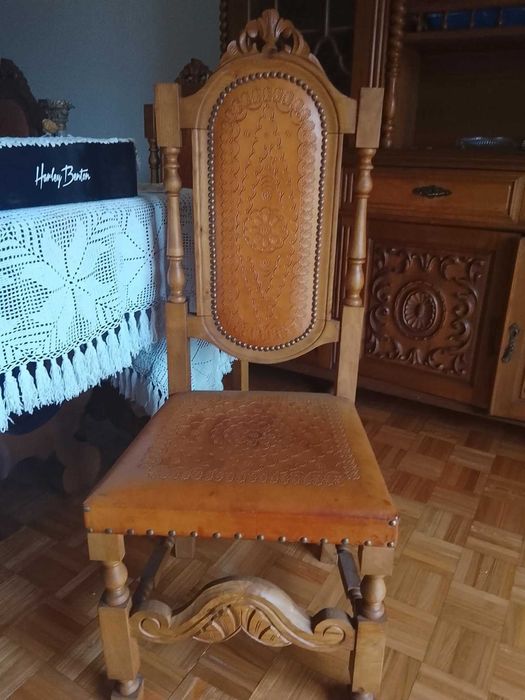 Mesa Grande de Sala, madeira otima estilo clássico para 8 pessoas