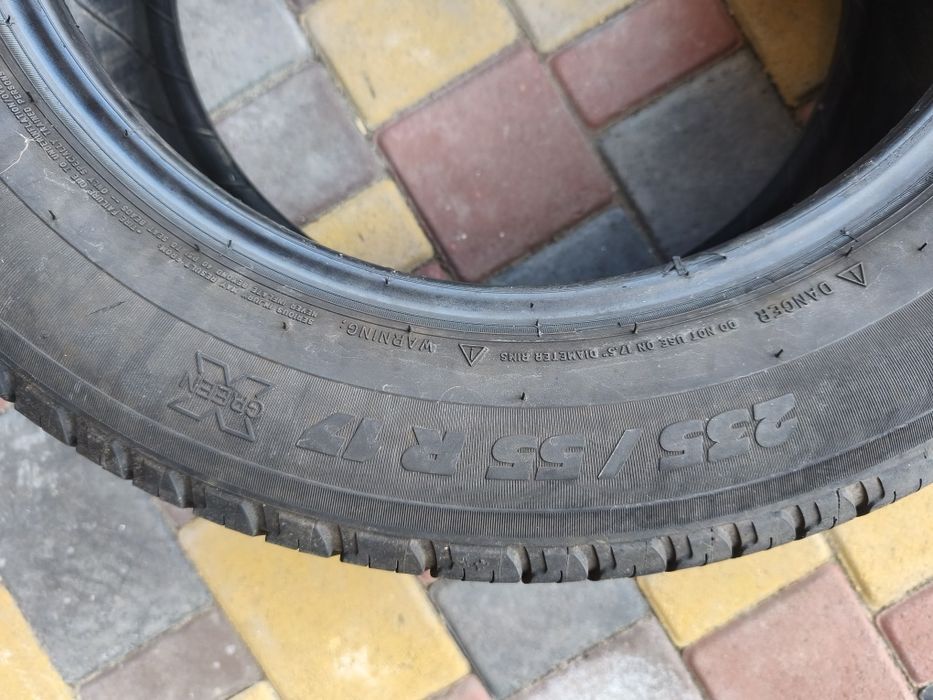 Автошини 235 55 r17 Michelin літо 2 шт