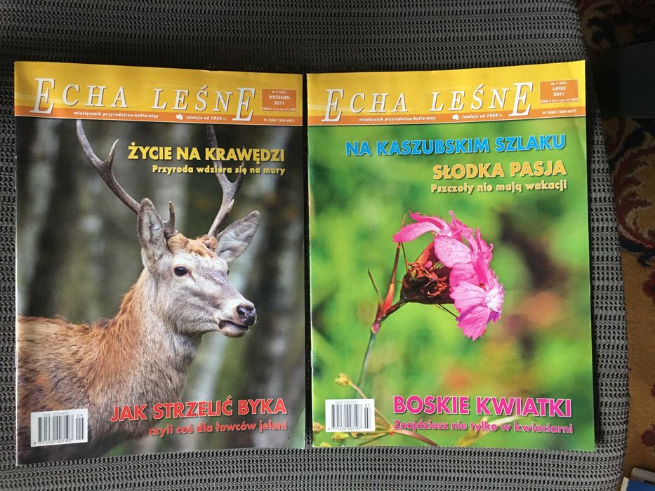 Echa Leśne - nr 7 i 9 z 2011 r. dwa numery