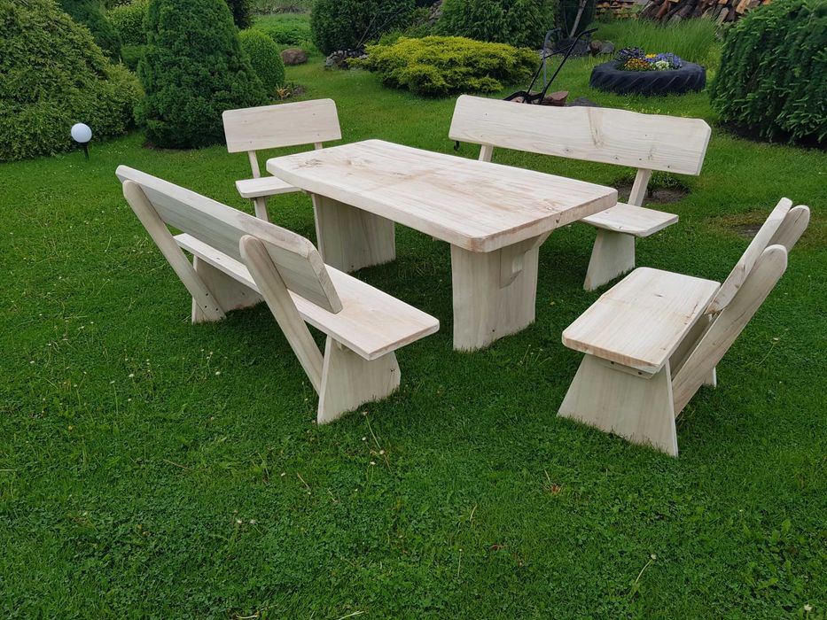 Meble Ogrodowe Topola 70  ZESTAW BIESIADNY Dostępny od Ręki