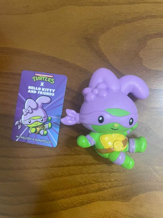Brinquedo Mc Donald's My Melody x Donatello
