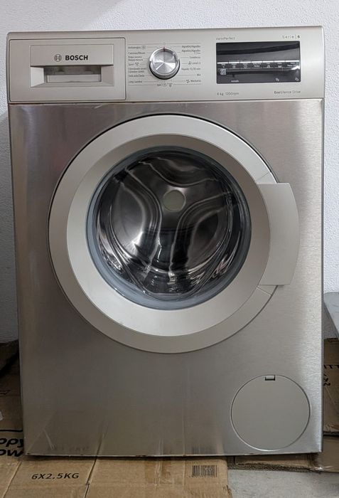 Máquina de Lavar Roupa Bosch Série 6 – 8 kg – Muito bom estado